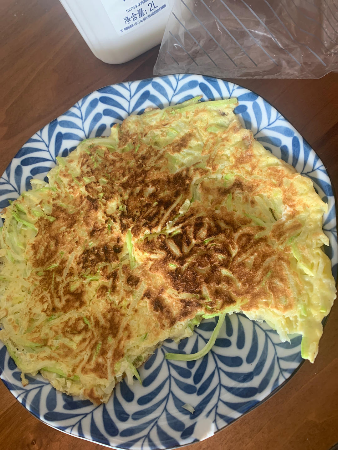 西葫芦鸡蛋饼