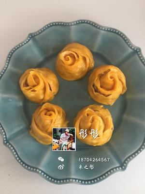 黄金玫瑰蒸饺（南瓜🎃）的做法 步骤6