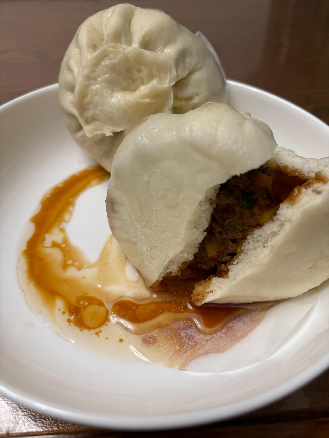 爆汁牛肉包子（超级快手一次发酵）