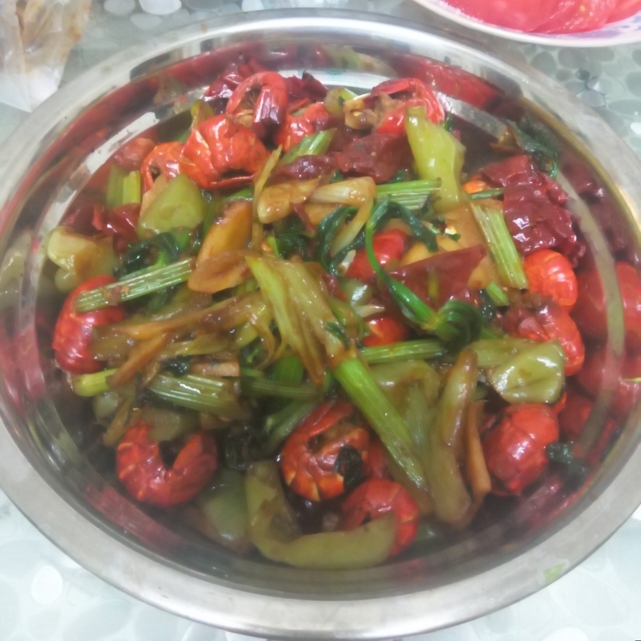 爆炒虾尾…新疆版