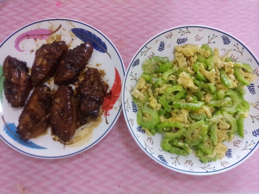 苦瓜炒蛋（清火菜）