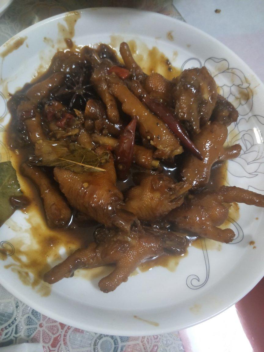 秘制红烧鸡爪