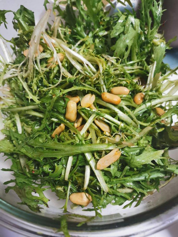 凉拌苦菊菜（酸甜版）