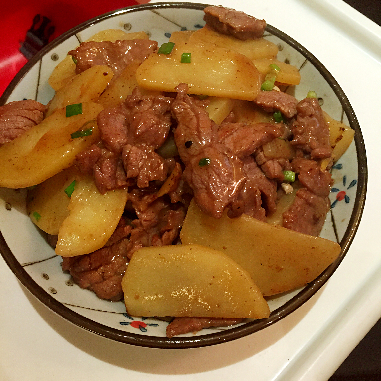 土豆炒牛肉