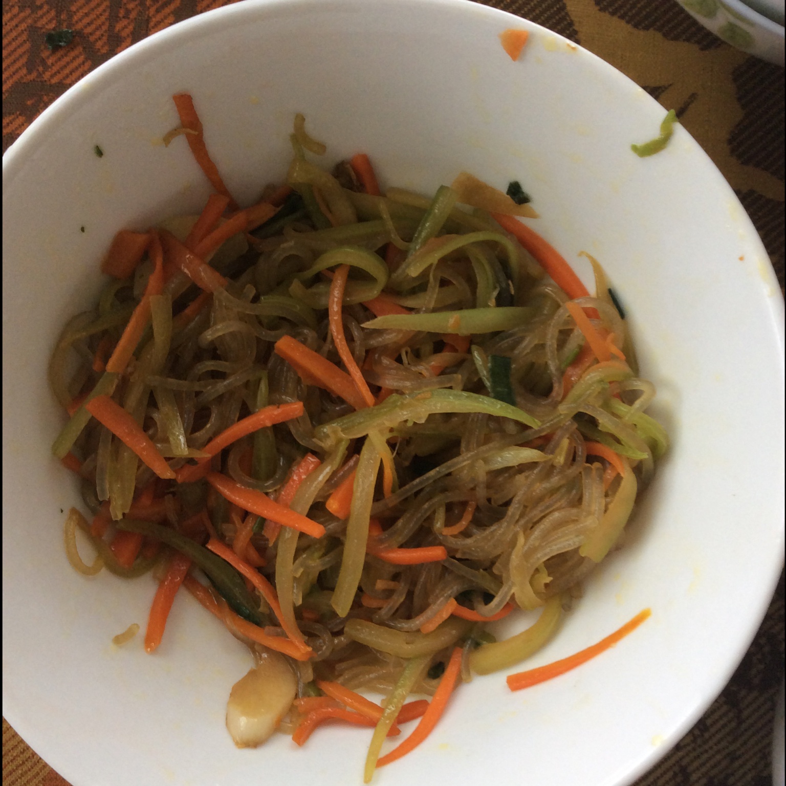 芹菜炒粉条