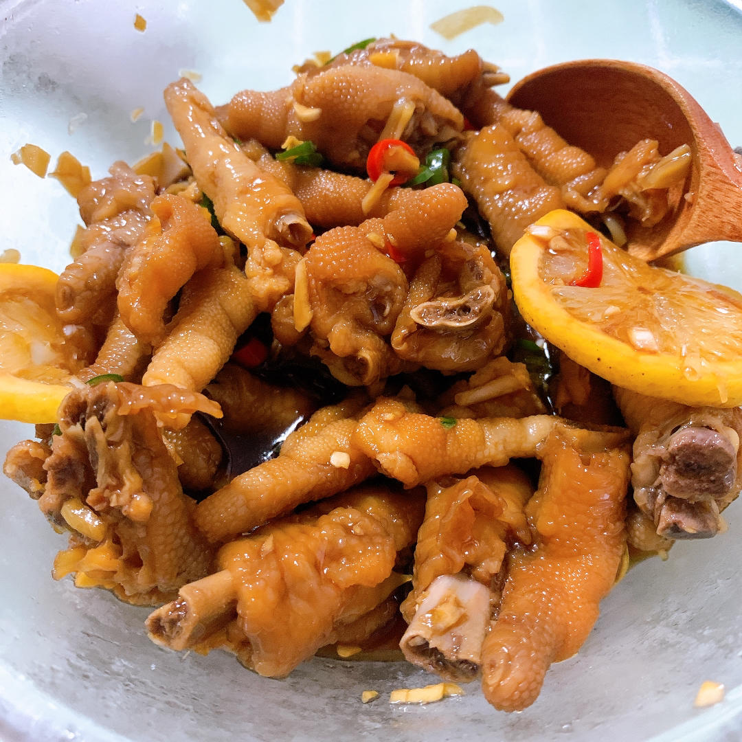 秘制柠檬酸辣鸡爪