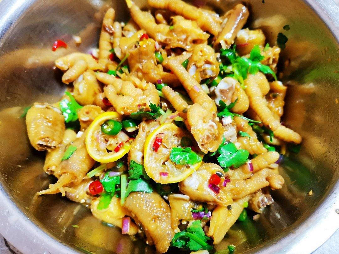 柠檬百香果鸡爪