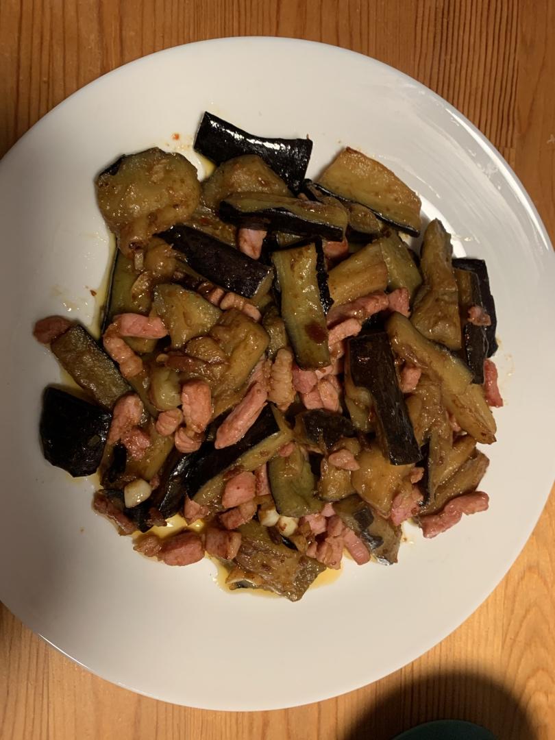 下饭神菜 酱爆茄子