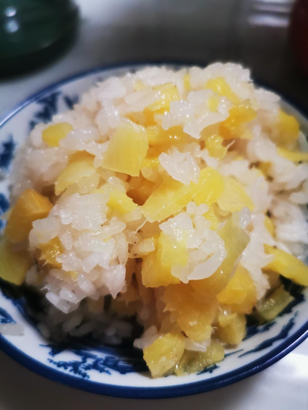 甜心凤梨饭，甜心菠萝饭