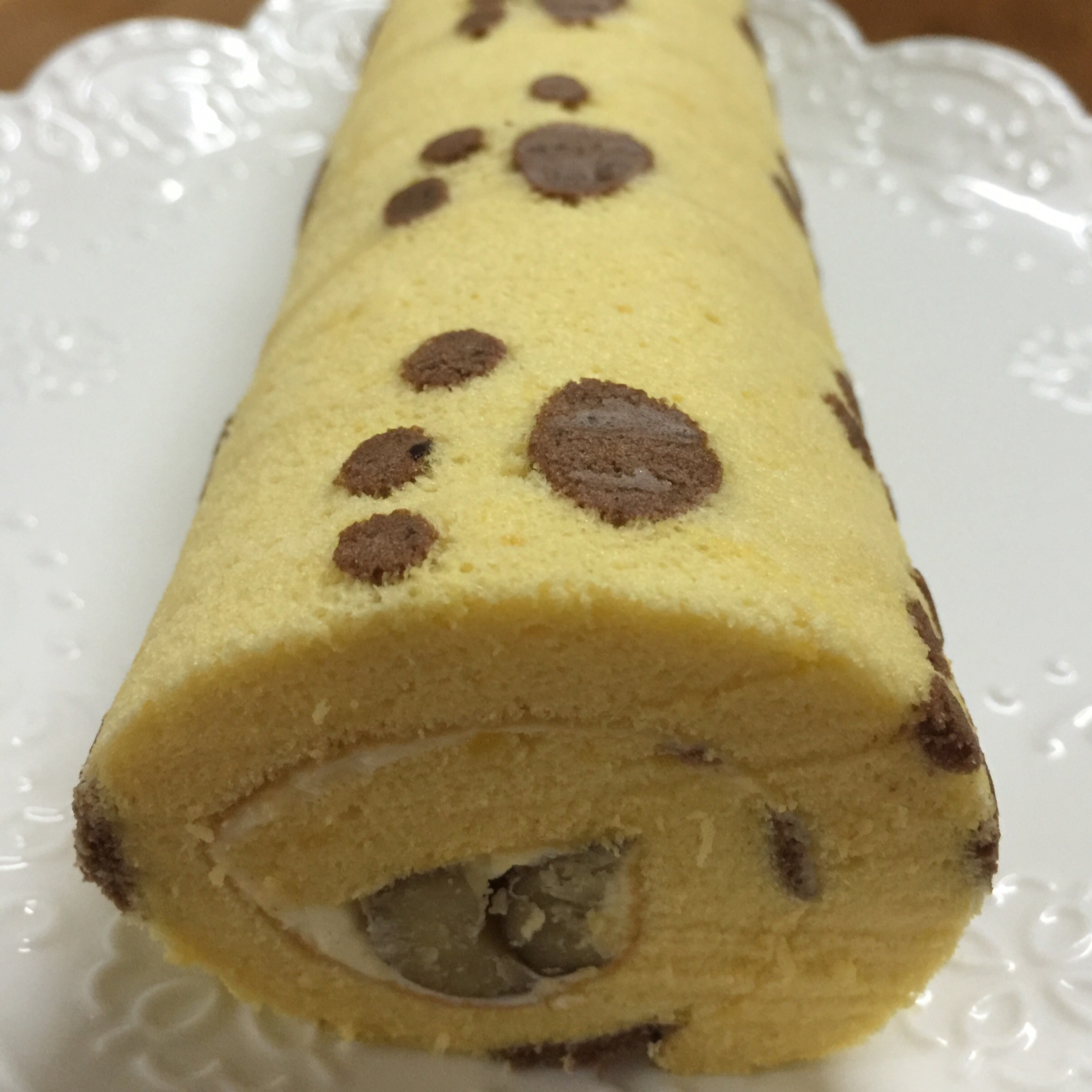 萌爪爪奶油蛋糕卷——萌翻你哦