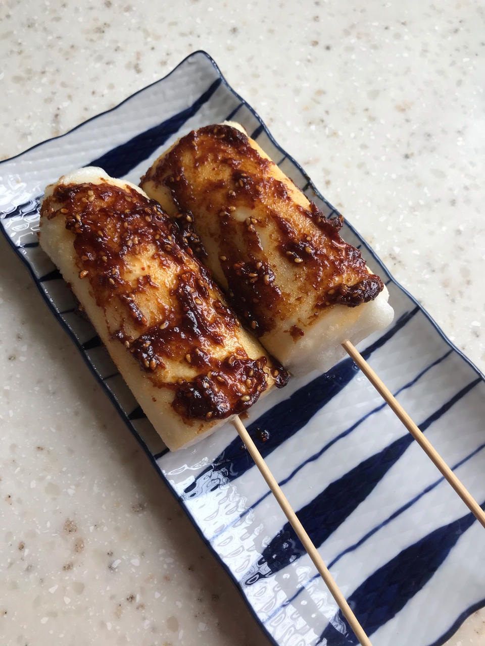 ㊙️脆皮炸年糕，附赠万能的炸串酱料‼️