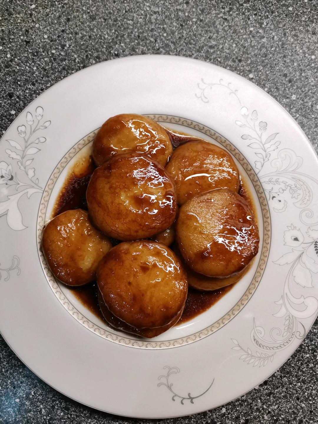 糯叽叽的红糖糯米糍粑