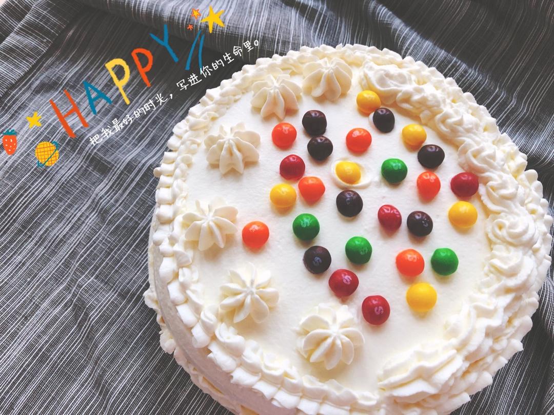 裱花奶油草莓蛋糕🍰（含详细抹面裱花教程）
