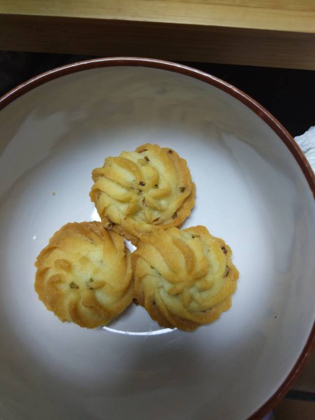 香酥又好挤的香葱曲奇