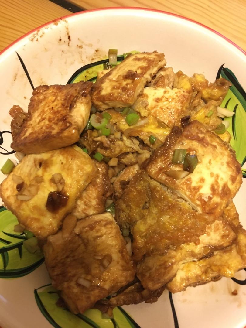 蚝油嫩豆腐