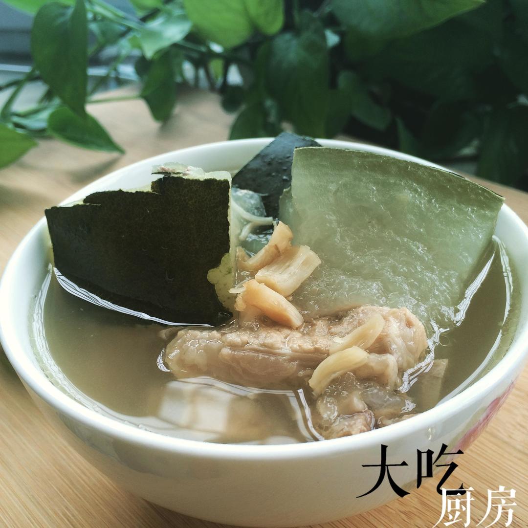 冬瓜瑶柱排骨汤-广东靓汤(煲汤版)