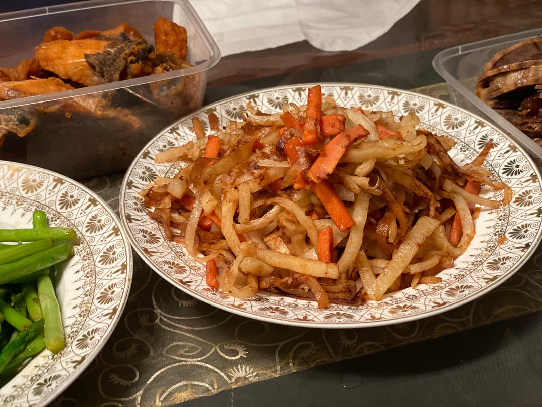 老北京素炒饼(肉炒饼)