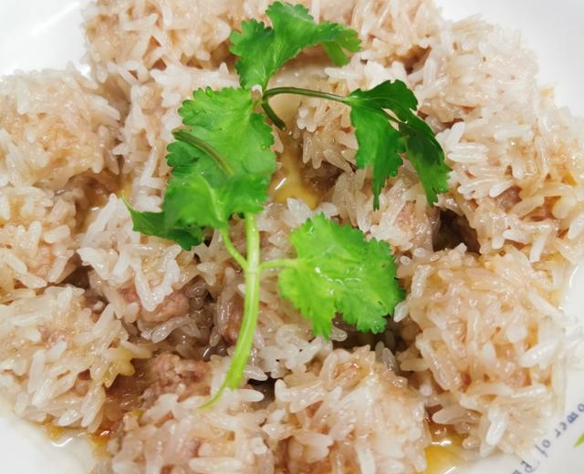 糯米肉团子的做法