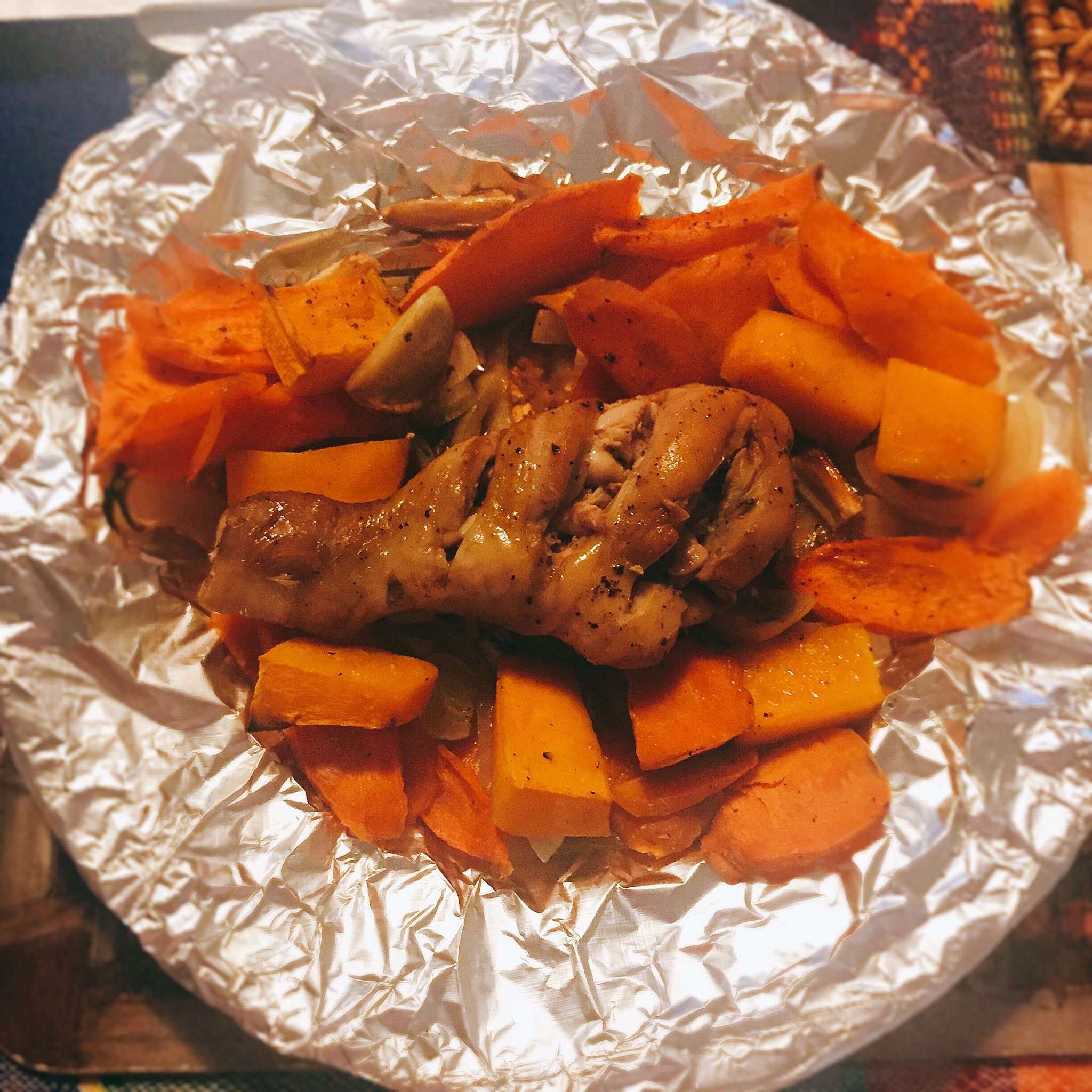 懒人烤箱版烤鸡腿