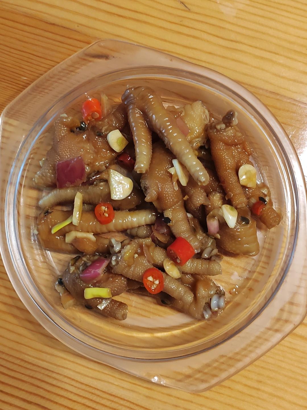 【柠檬酸辣鸡爪】自制超级无敌美味的网红鸡爪
