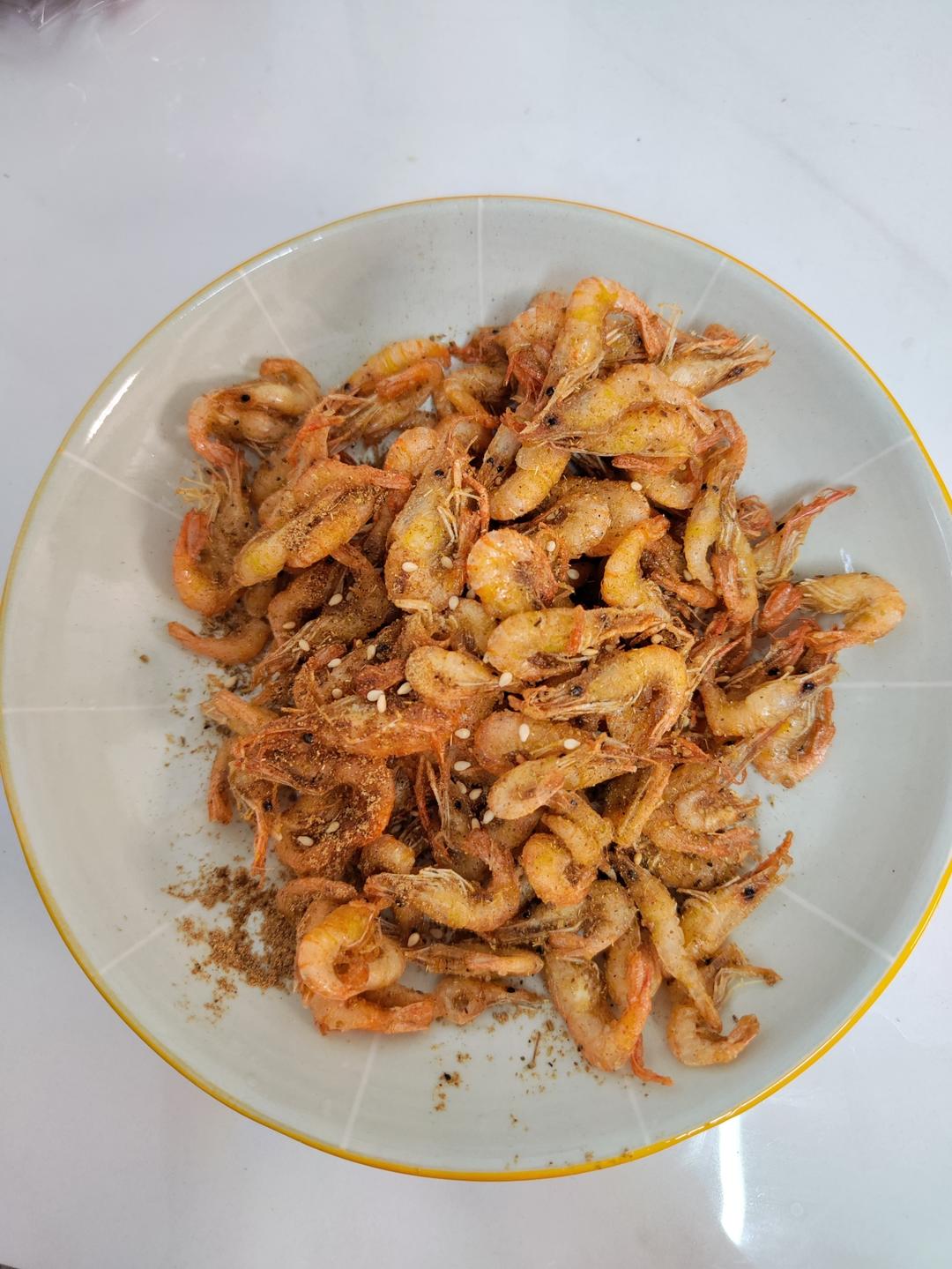 椒盐小酥脆虾