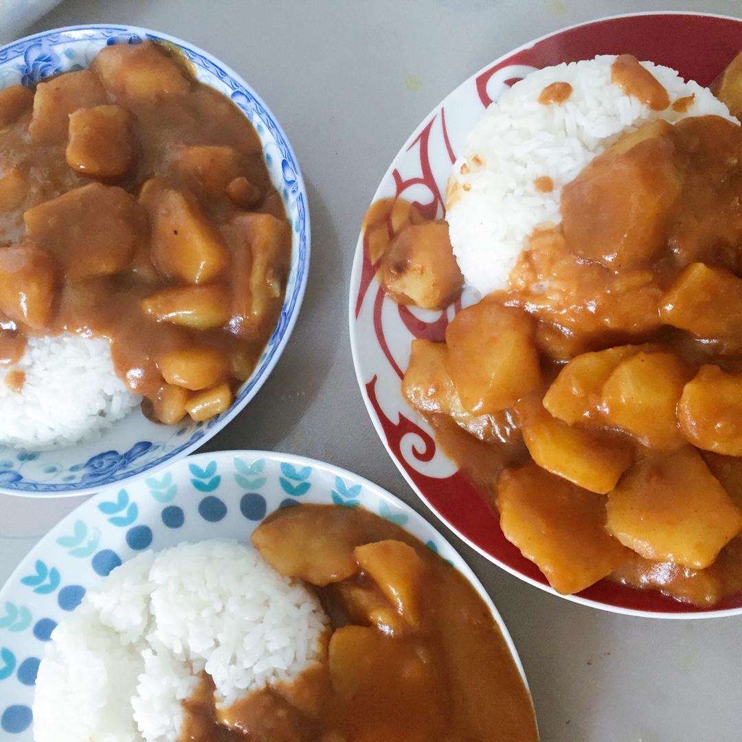 咖喱土豆饭