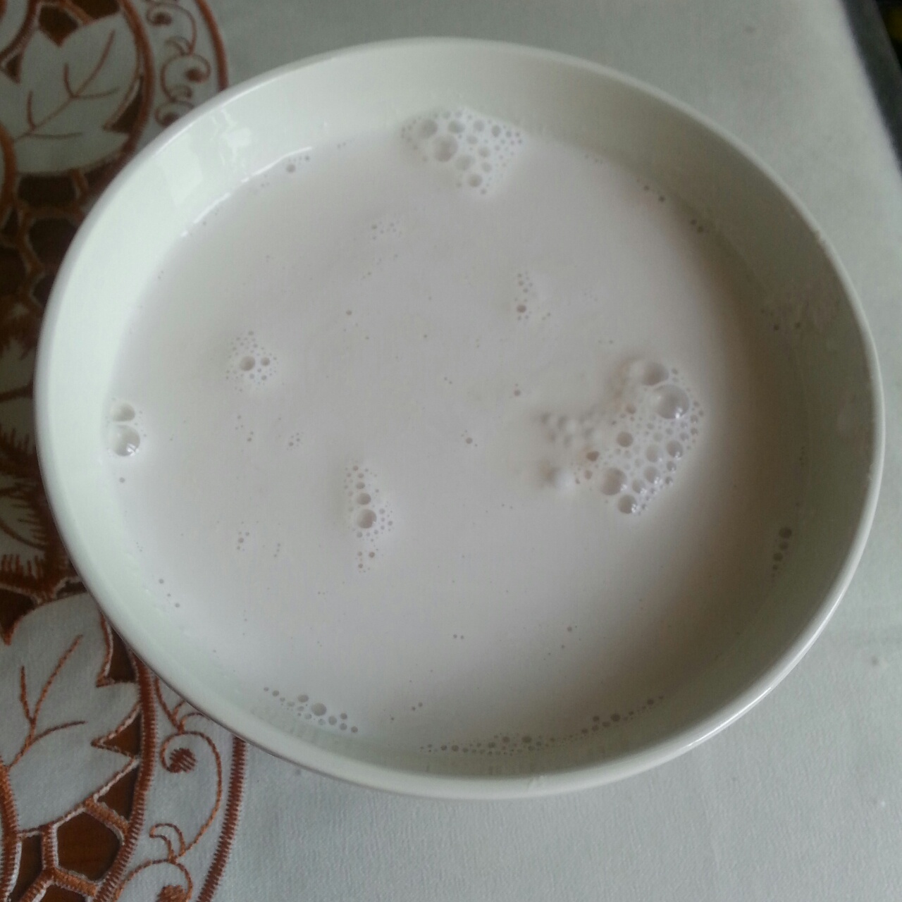 简单-487做的花生牛奶