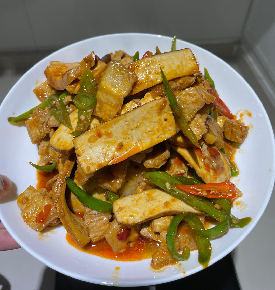 下饭湘菜【小炒攸县香干】，随手一炒就好吃！