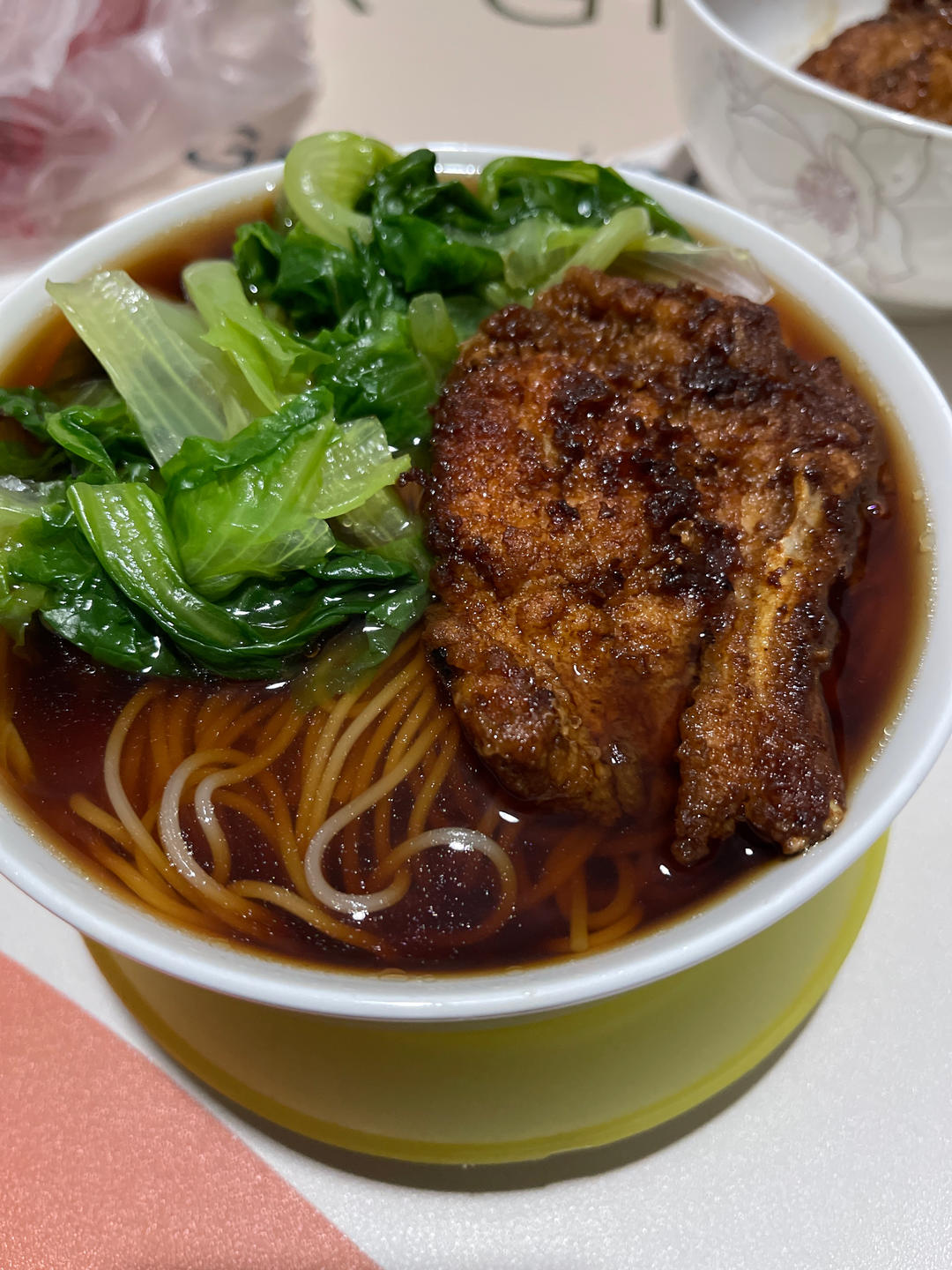 苏式红汤面