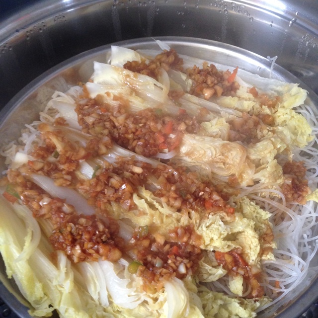 蒜蓉粉丝蒸娃娃菜