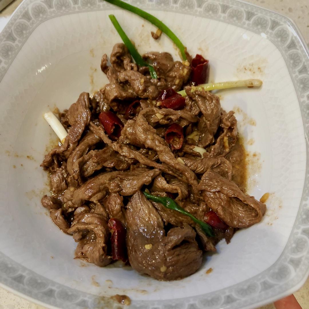 十八秒生爆牛肉