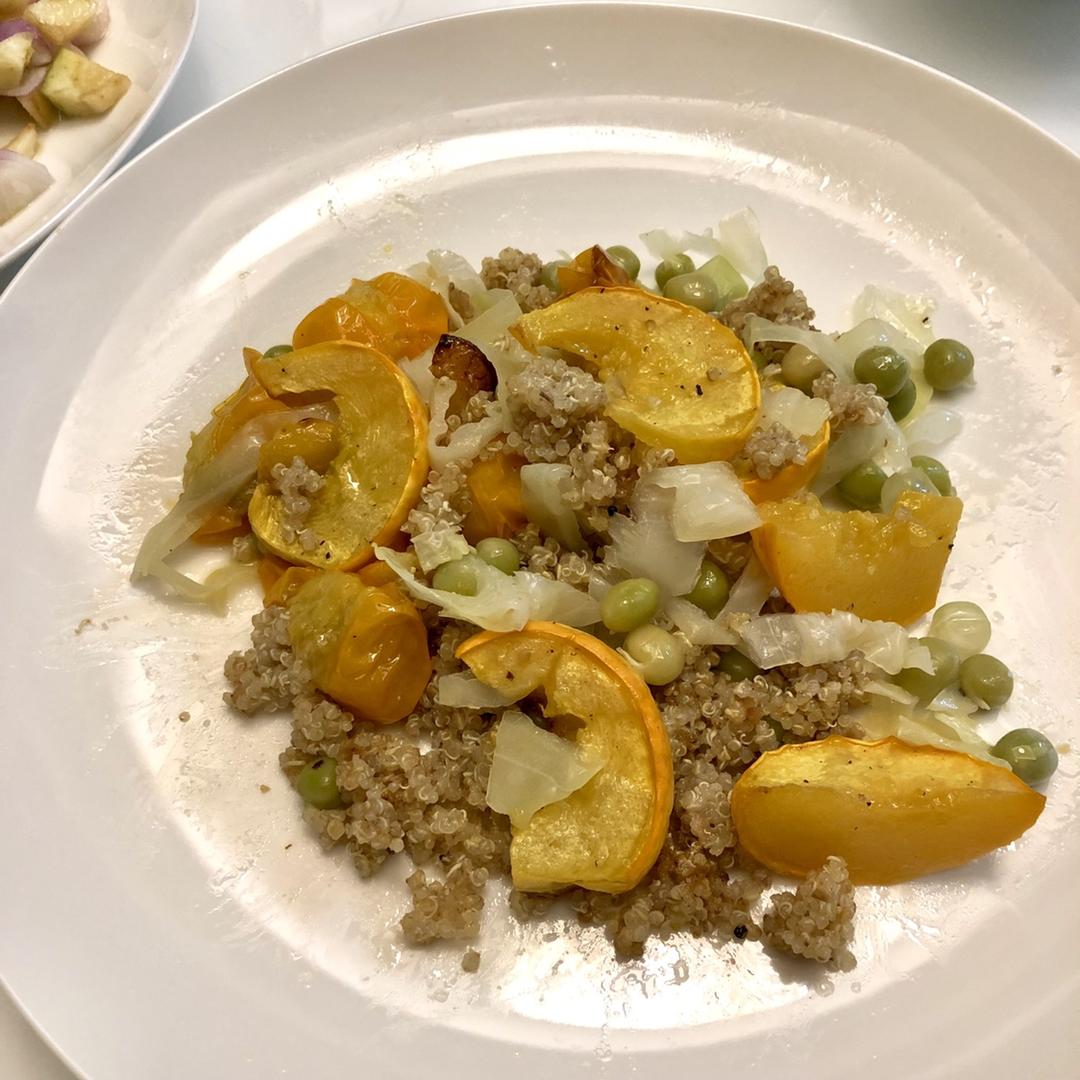 减脂南瓜藜麦饭