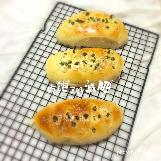 火腿肠早餐面包（一次发酵法）