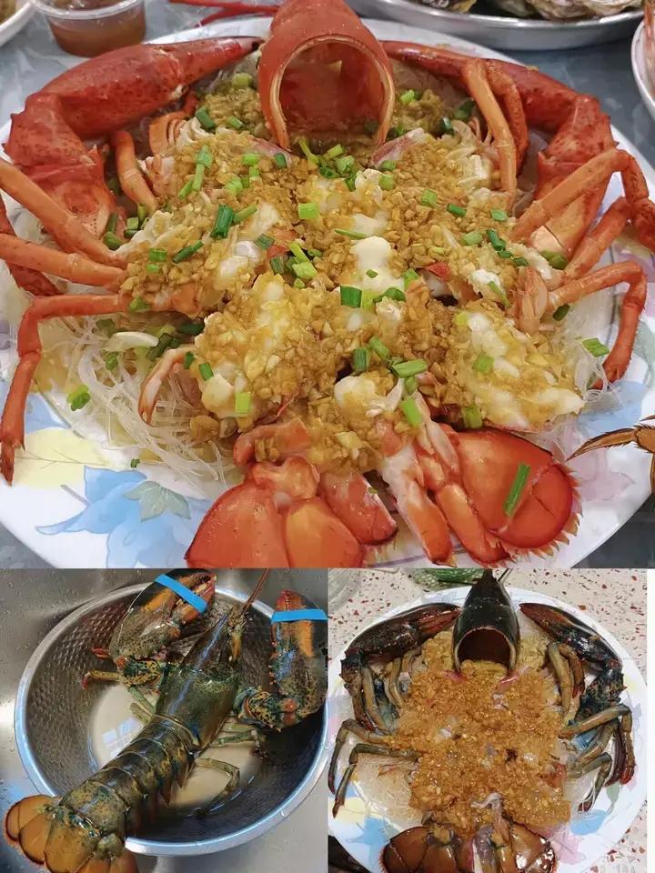 蒜蓉粉丝蒸波龙