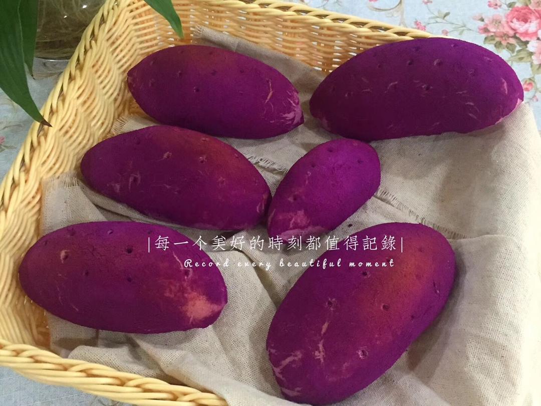 薯你最花心—紫薯无油软面包