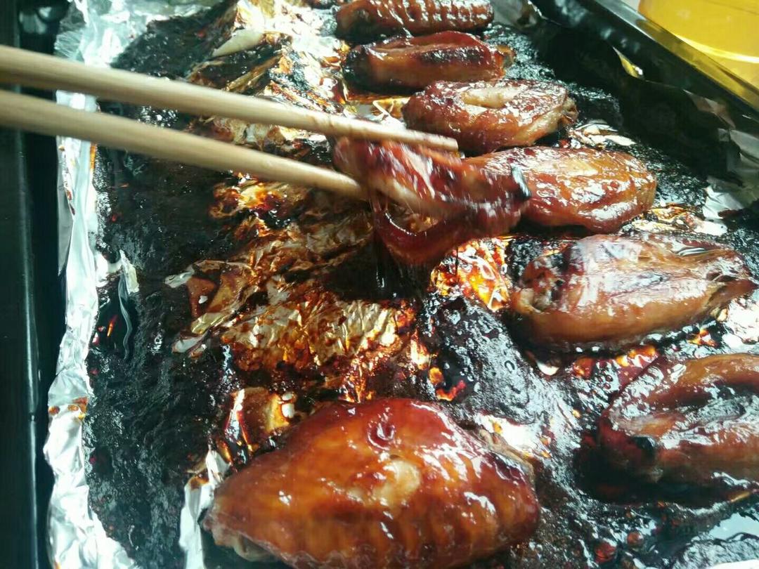 烤箱版蜜汁烤翅