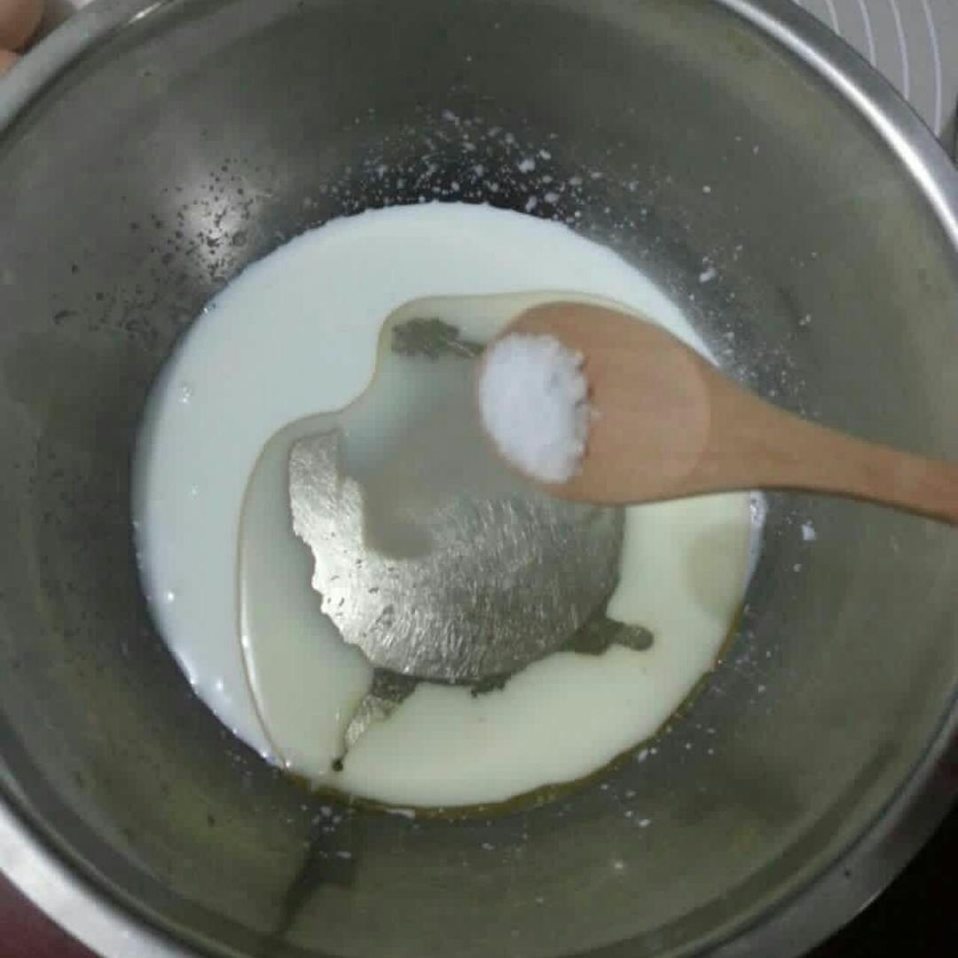 纯奶手撕吐司的做法 步骤1