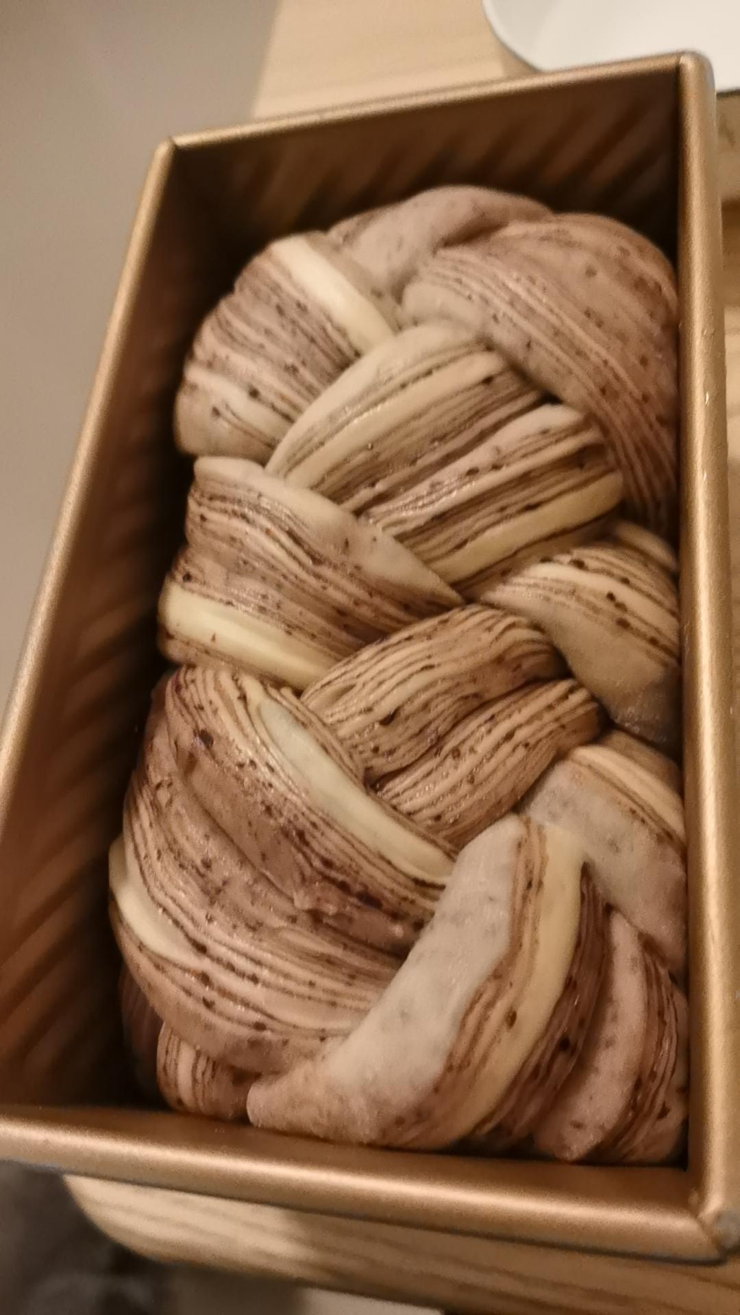 豆沙大理石吐司