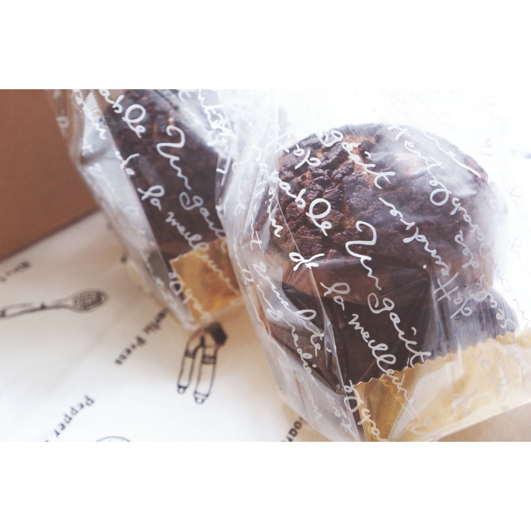 巧克力酥皮泡芙