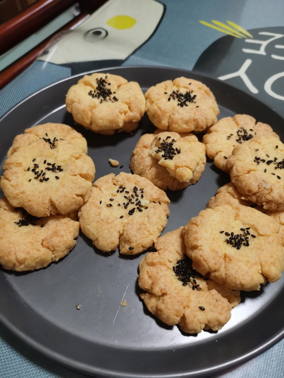 自制桃酥🌿酥到掉渣｜手残党也能一次成功