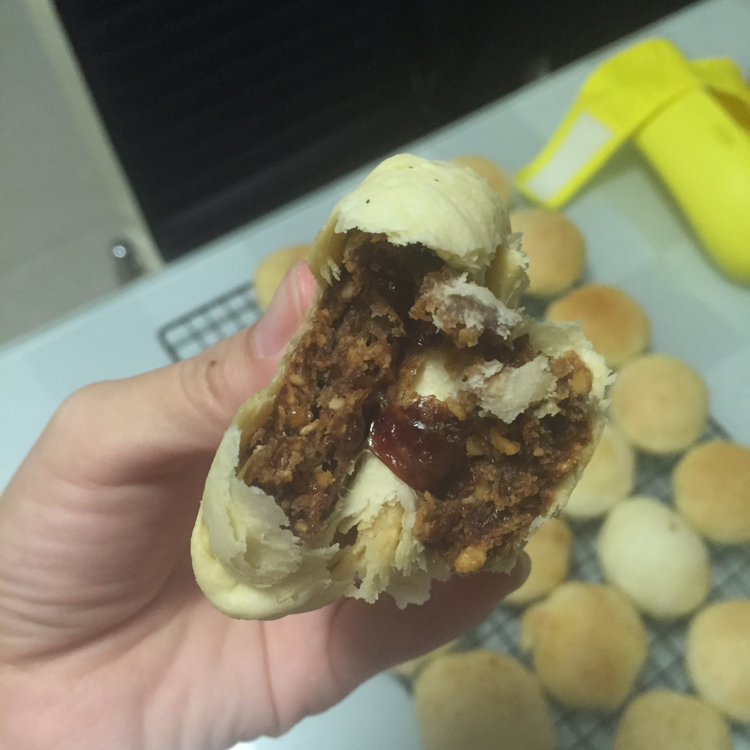 玫瑰花饼