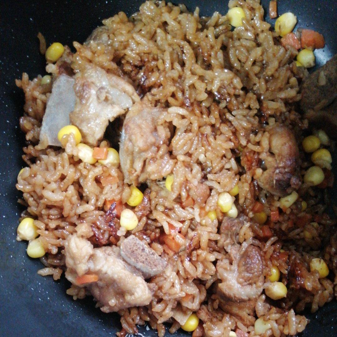 电饭锅版排骨焖饭