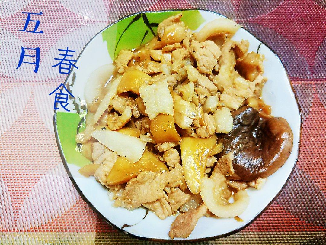 肉炒杏鲍菇