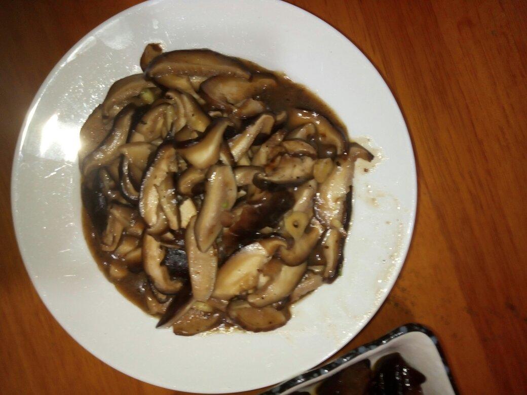 素炒香菇