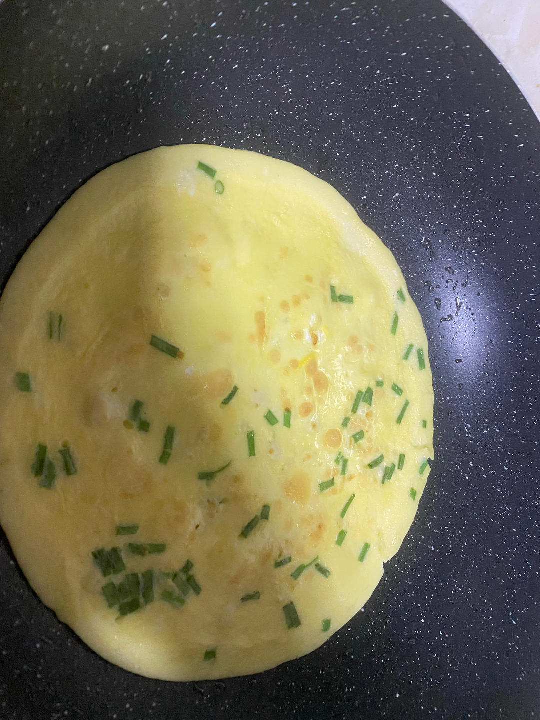 简单快手鸡蛋饼 柔软翻面不破