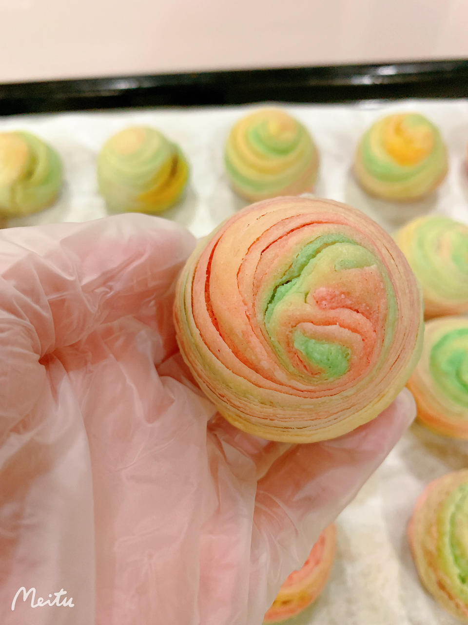 🌈免揉，免松弛，超高颜值小马宝莉彩虹蛋黄酥（含详细操作视频）