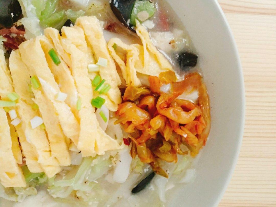 嵊州豆腐汤炒年糕