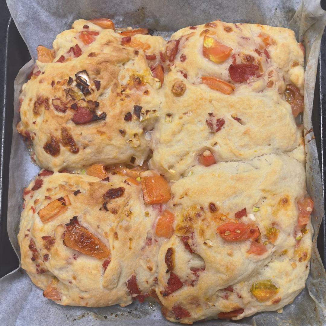 【ciabatta】家庭版恰巴塔，软乎乎的拖鞋面包