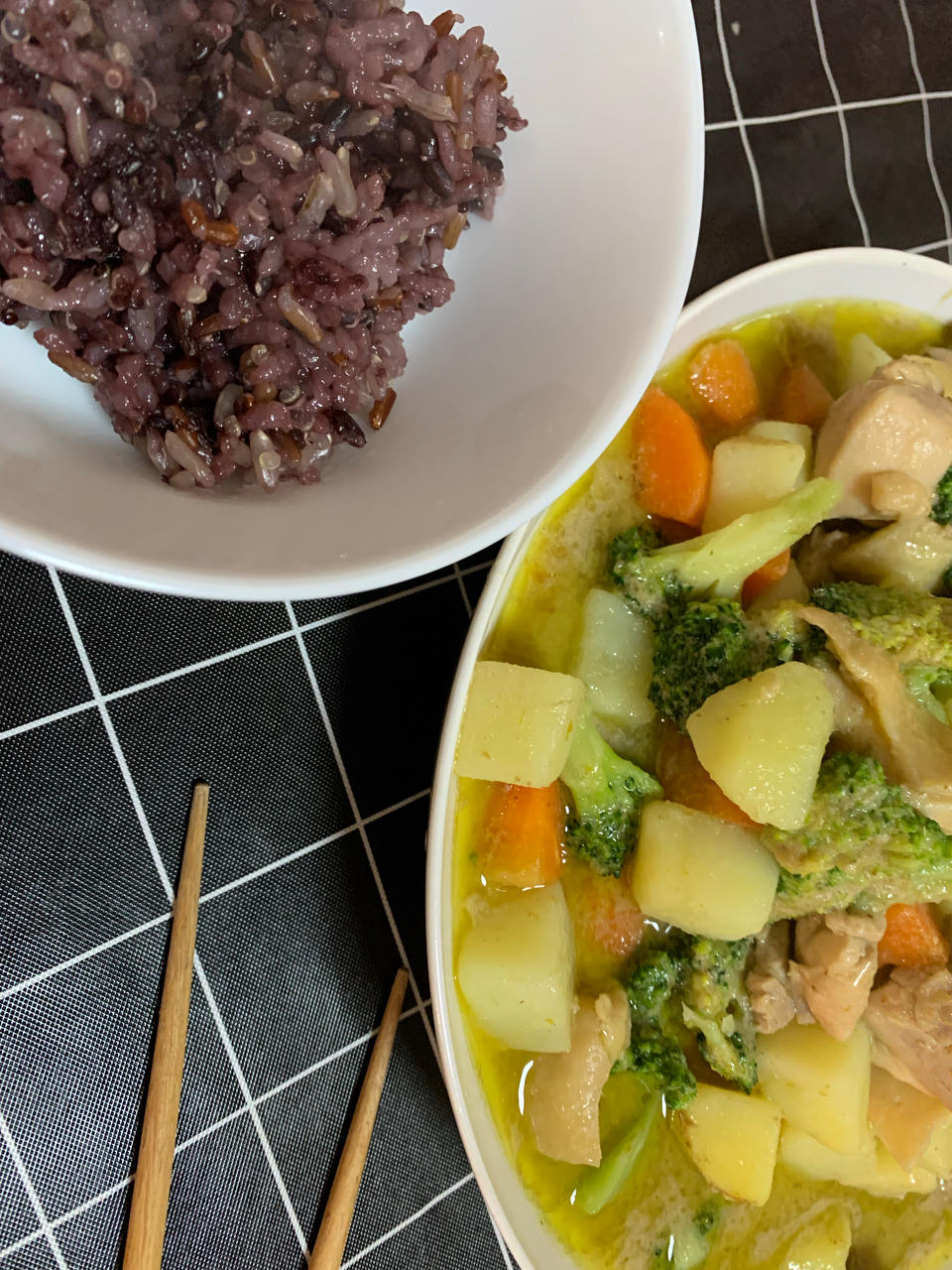 泰式青咖喱鸡🍛🐔：三步即可完成的萨瓦迪卡风味