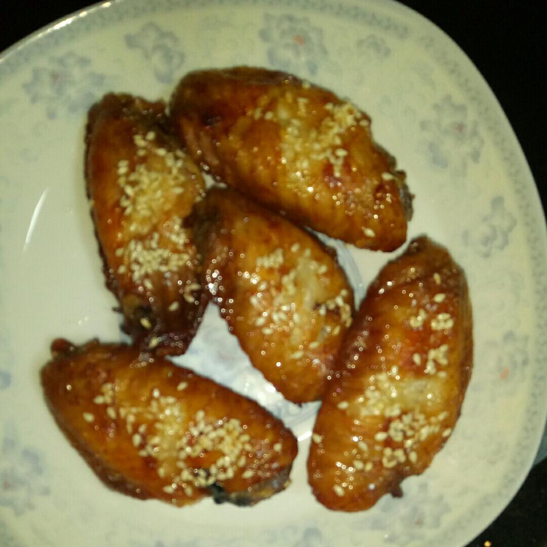 烤箱版蜜汁烤翅